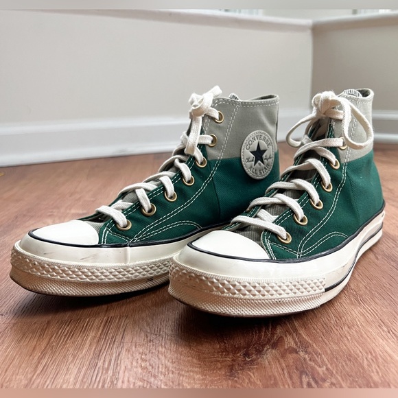 Converse Chuck 70 Colorblock Sneakers - Desert Green - Picture 8 of 8
